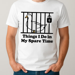Funny Goose Meme Sarcastic Humour for Goose Lovers T-Shirt