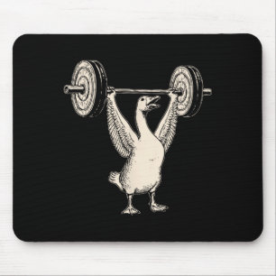 Funny Goose Muscle Mommy Gym Pump Cover Weights Fi Mouse Pad