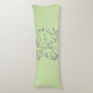 Funny Goose Pattern Body Cushion
