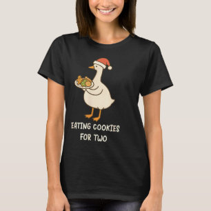 Funny Goose Pregnancy Pregnant Announcement To Hus T-Shirt