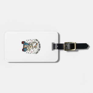 Funny Goose Scooter Love Vintage Shirt Design_1 Luggage Tag