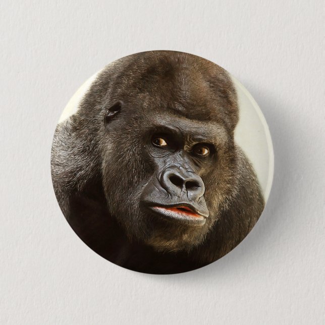 Funny Gorilla buttons (Front)