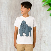 Funny Gorilla Cool Blue Ape Animal Design
