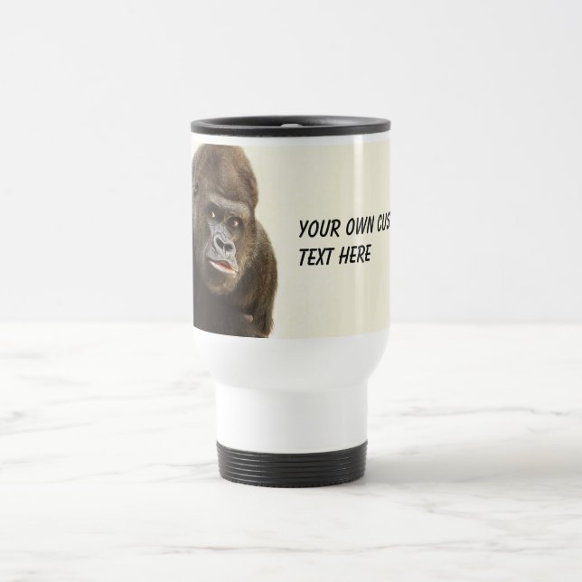 Funny Gorilla custom mugs (Center)