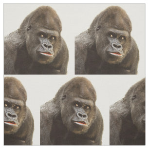Funny Gorilla fabric
