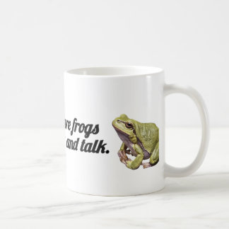 ✨ Funny Gossip Frog Mug |“They Drink & Talk” Quote