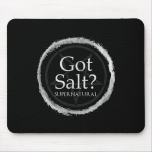 Funny Got Salt Supernatural Salt Circle Lit Gft Te Mouse Pad