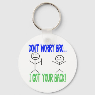 Funny Got Your Back Key Ring