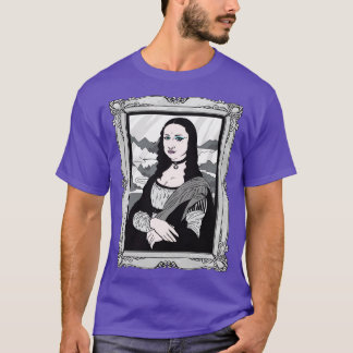 Funny Goth Da Vinci Parody T-Shirt
