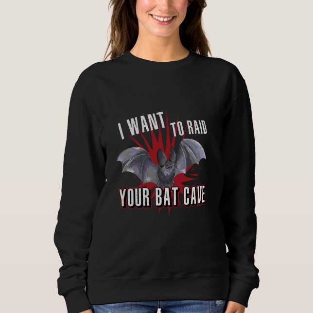 Funny Gothic and Dark Occult Goth Art Emo Satanic  Sweatshirt (Front)