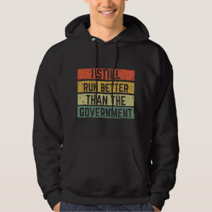 Funny Government Wheelchair Disability Handicap Am Hoodie