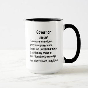 funny Governor Definition gifts for men women Mug