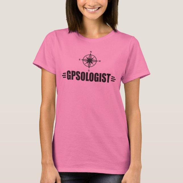 Funny GPS T-Shirt (Front)