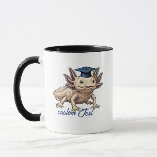 Funny Grad Mug - Custom Axolotl Coffee Mug