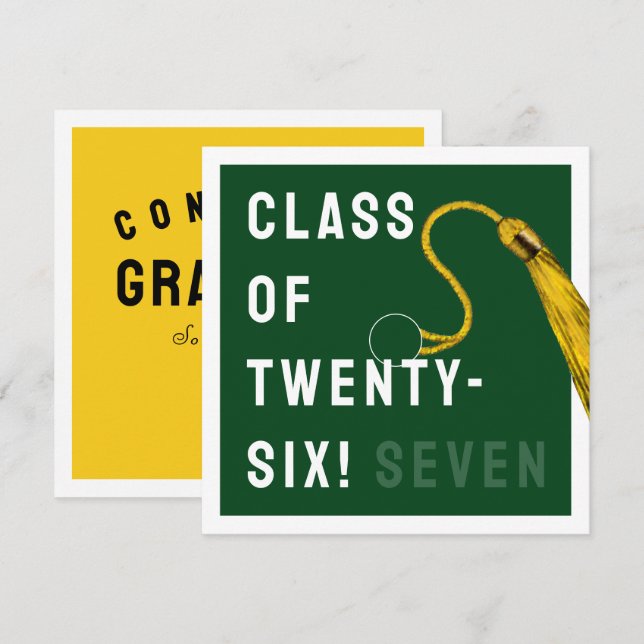 Funny Graduation 2025 Card (Front/Back)