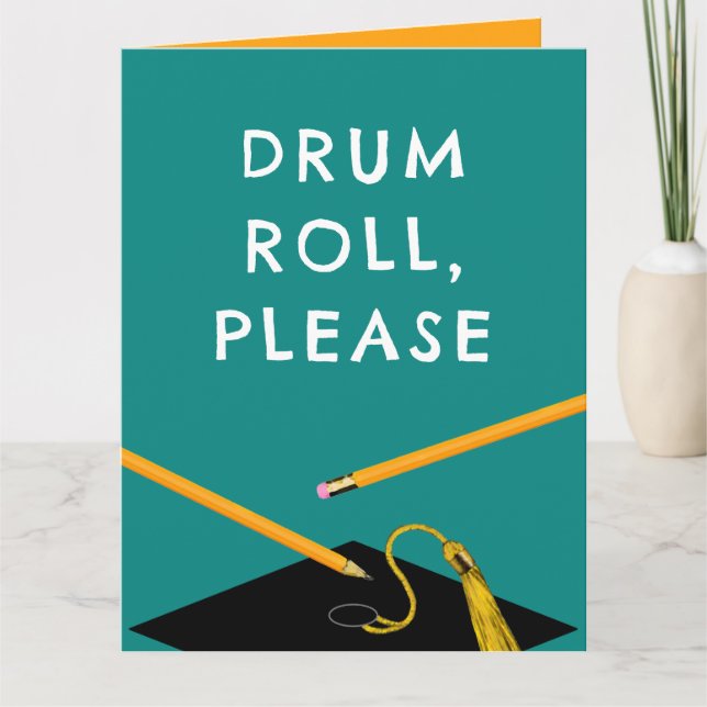 Funny Graduation Card (Front)