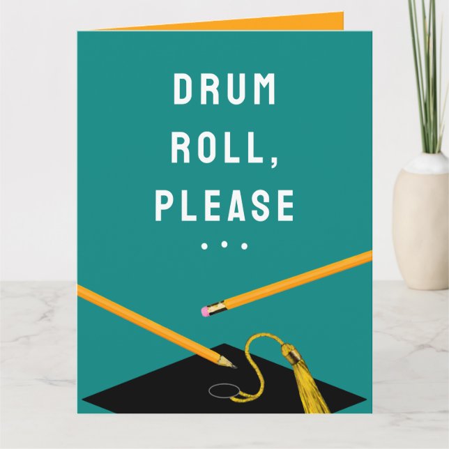 Funny Graduation Card (Front)