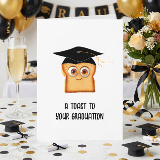 Funny Graduation Card for Graduate