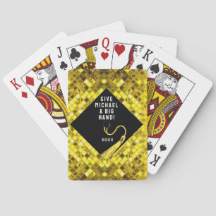 Funny graduation gift playing cards