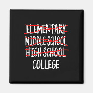 Funny Graduation High School 2025 High School Grad Magnet