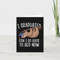 Funny Graduation I Graduated Can I Go Back To Bed 