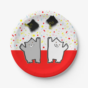 Funny Graduation Party Paper Plate