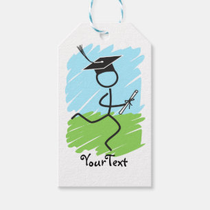 Funny Graduation Runner © - Cross Country, Track Gift Tags