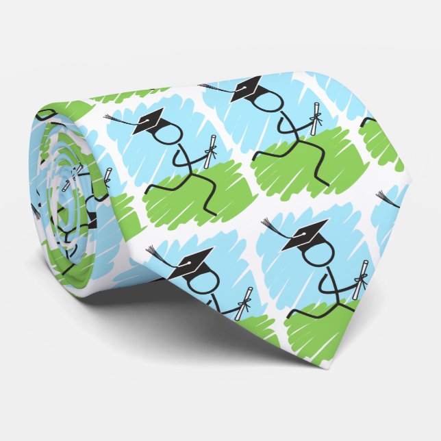 Funny Graduation Runner © - Cross Country, Track Tie (Rolled)