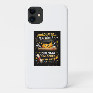 Funny Graduation Shirt – I Graduated Now What Case-Mate iPhone Case