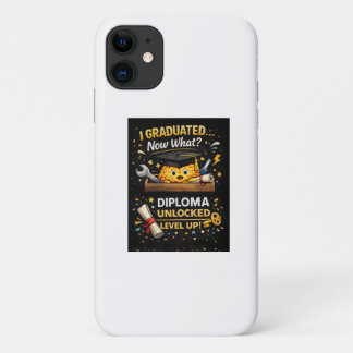Funny Graduation Shirt – I Graduated Now What Case-Mate iPhone Case