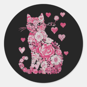 Funny Gram Heart for Grandma Mother Day Women 34 Classic Round Sticker