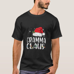 Funny Gramma Claus Christmas T-Shirt Pyjamas Santa