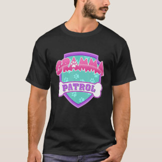Funny Gramma Patrol - Dog Mum, Dad For Men Women T-Shirt
