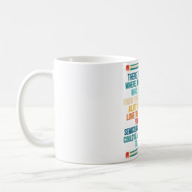Funny Grammar Police Grammar Nazy English Writing  Coffee Mug (Left)