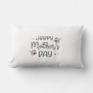 Funny Grammie Heart for Grandma Mother Day Women 5 Lumbar Cushion