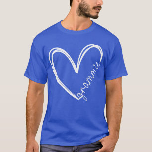Funny Grammie Heart for Grandma Mother Day Women r T-Shirt