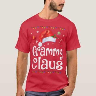 Funny Grammy Claus Christmas  Pyjamas Santa Gift  T-Shirt