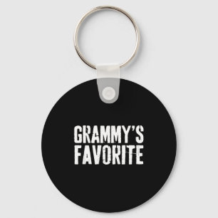 Funny Grammy’s Favorite Funny Grandparent Granhild Key Ring