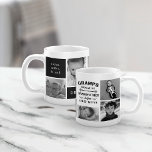 Funny Gramps Grandfather Photo Collage Coffee Mug<br><div class="desc">Grandfather is for old men, so he's Gramps instead! This awesome quote & photo mug is perfect for Father's Day, birthdays, or to celebrate a new grandpa or grandpa to be. Design features the saying "Gramps, because grandfather is for old guys" in black lettering, in a collage layout with seven...</div>