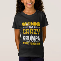 Funny Granddaughter  Grumpa word art 