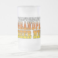 Funny Grandfathers Worlds Greatest Grandpa Beer Me
