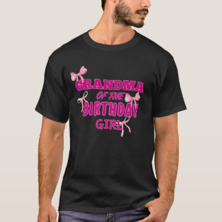 Funny Grandma Birthday Party Outfit For Family T-Shirt