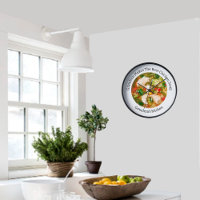 Funny Grandma Chicken Soup Kitchen Wall Clocks