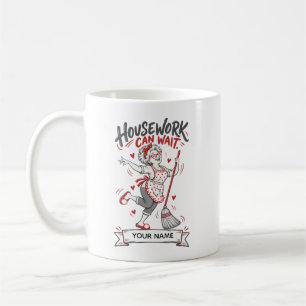 Funny Grandma Housework Can Wait Personalised Gift Coffee Mug