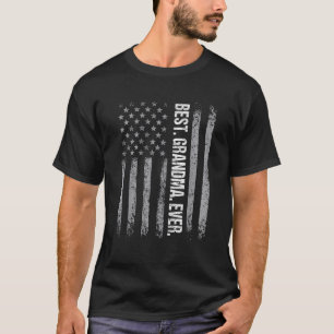 Funny Grandma Mum Shirt American Flag Father s Day