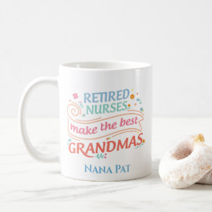 Funny Grandma Nurses Retirement Coffee Mug