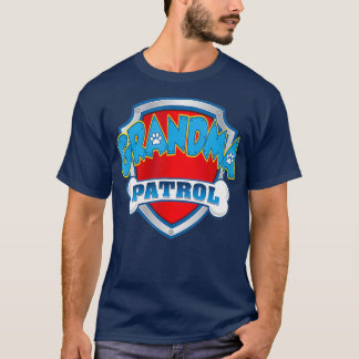 Funny Grandma Patrol  Dog Mum Dad For Men Women T-Shirt