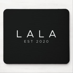 Funny Grandma Soon To Be Lala Est 2020 New Grandma Mouse Pad