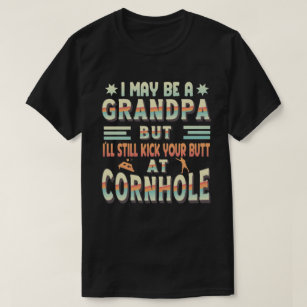 Funny Grandpa Cornhole Humour, Cornhole player T-Shirt