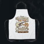 Funny Grandpa Guitar Vintage Engraving Shirt Desig Apron<br><div class="desc">Funny Grandpa Guitar Vintage Engraving Shirt Design_1</div>